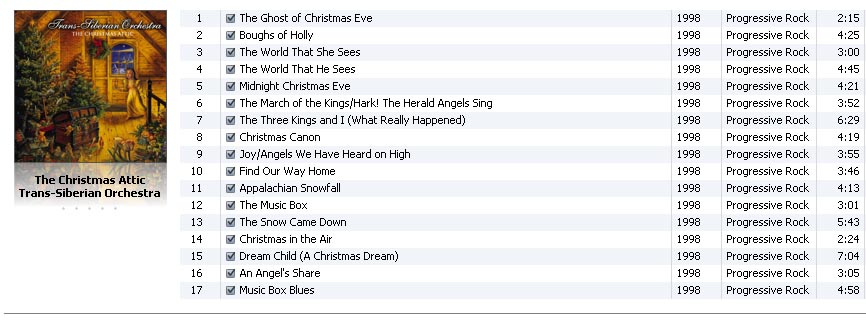 Trans-Siberian Orchestra - The Christmas Attic